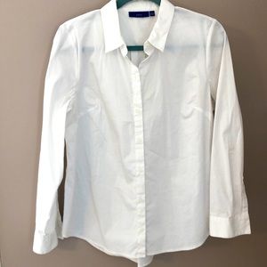 APT.9 White button down blouse